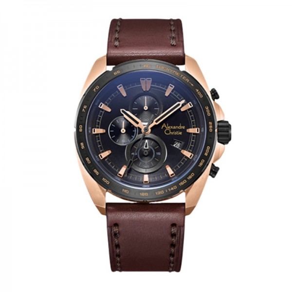 Alexandre Christie AC 6652 Rosegold Brown MCLBRBA